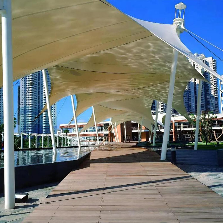 三台县膜结构景观棚