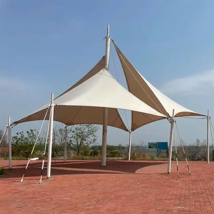 三台县膜结构景观棚