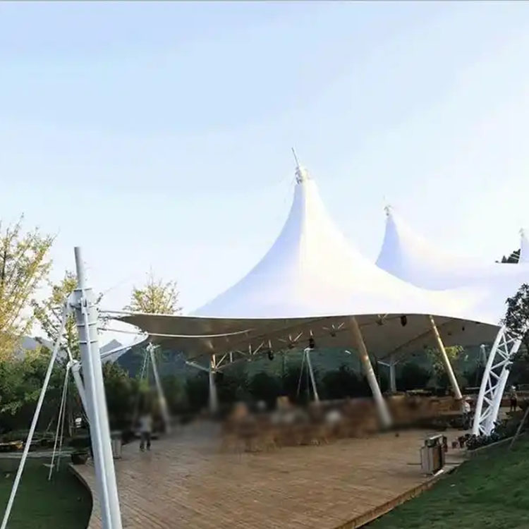 三台县膜结构景观棚