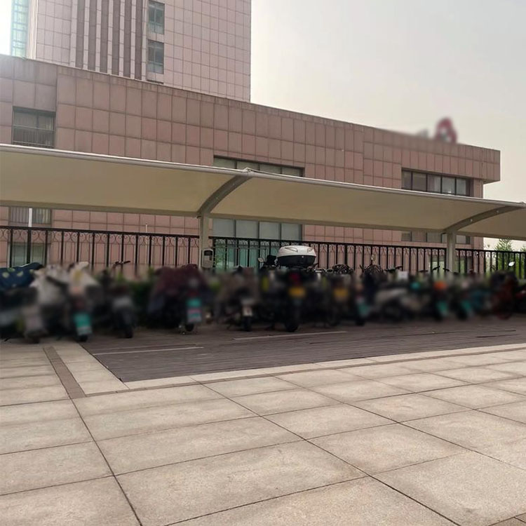 三台县膜结构电动车棚