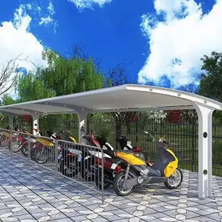 三台县膜结构电动车棚